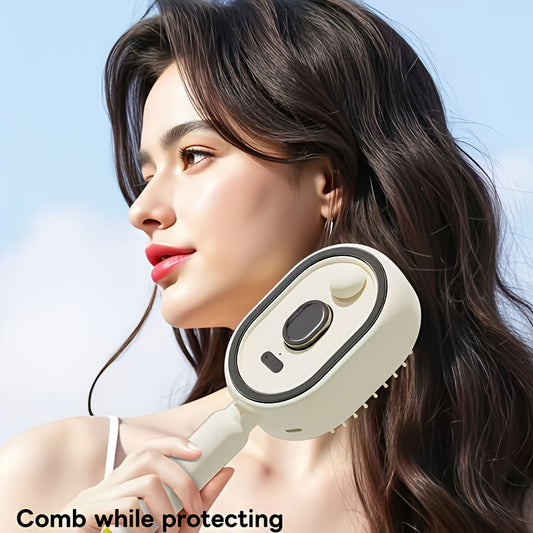Air-Cushion Massagekamm mit Selbstreinigung und Anti-Frizz-Effekt