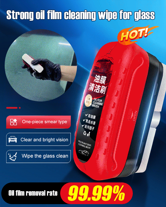 🔥90% OFF 🔥  Automotive Oil Film Cleaning Brush